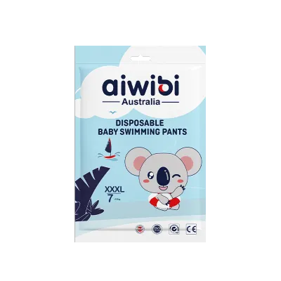 [5 Packs Bundle FREE 1 Pack!] Aiwibi Premium Swimming Pants Diapers