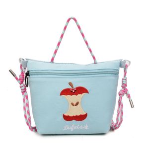 LIFE SHOPS Thêu Túi đeo vai thêu Phong cách Nhật Bản Phim hoạt hình Túi đeo chéo điện thoại Thường ngày Túi lưu trữ Túi mua sắm nylon Phụ nữ