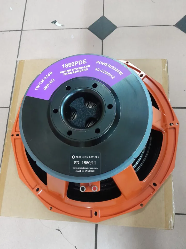 SPEAKER KOMPONEN PD1880 DAUN CARBON COIL 5IN 2000 WATT ORANGE