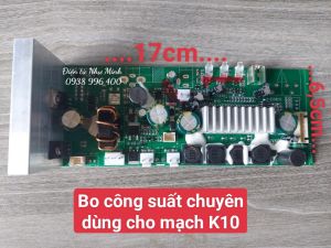 Bo công suất của mạch loa kéo K10 - BO CÔNG SUẤT K10 DÙNG SỦA CHỮA MẠCH K10 CHẤT LƯỢNG