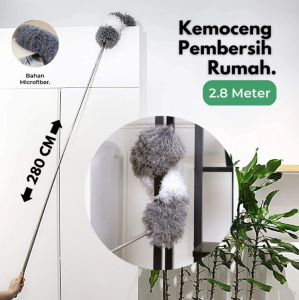 Kemoceng Fiber Panjang dapat Ditarik Hingga 28 Meter / Kemoceng Fiber Panjang dapat Ditarik Hingga 28 Meter Murah / Kemoceng panjang murah