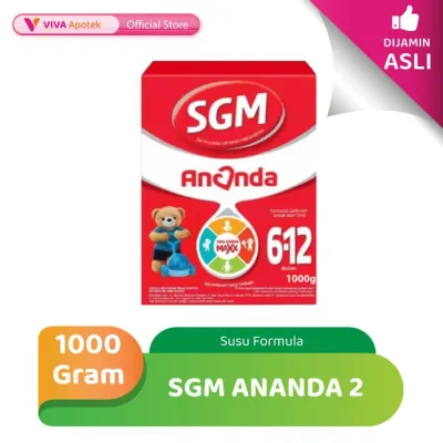 SGM Ananda 2 Susu Formula Box (1000 Gram)