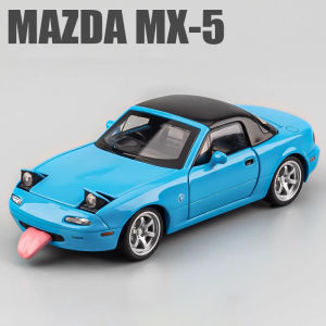 1:32 Mazda MX5 MX-5 Supercar Alloy Model Toy Diecasts Metal Casting Sound and Light Car Toys For Children Vehicle