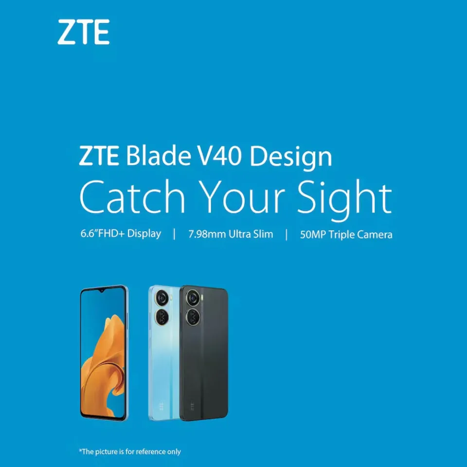 ZTE Blade V40 Design Smartphone 4GB+128GB Unisoc T616