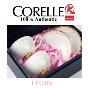 CORELLE Coordinates Tea Cup & Saucer 180ml 2 Piece Set