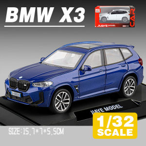 LEO 1:32 BMW X3 Diecast Model Car Alloy Cars Toys Collection Gift For Kids Boy Girl