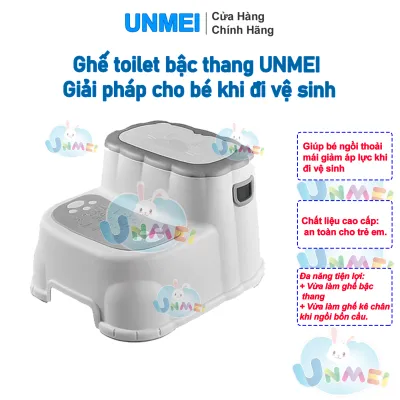 Ghế kê chân Toilet cho bé ghế bậc thang đa năng để bồn cầu gác chống táo bón bón Tiện Dụng Cho Bé Để Đi Vệ sinh