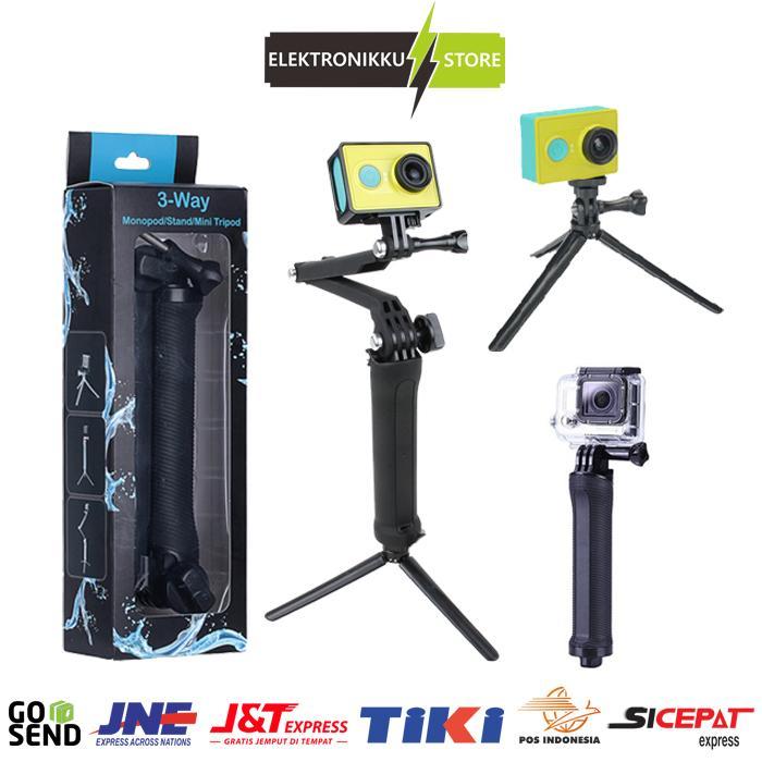 Tongsis Tripod Monopod Way Foldable Extension Monopod Gopro