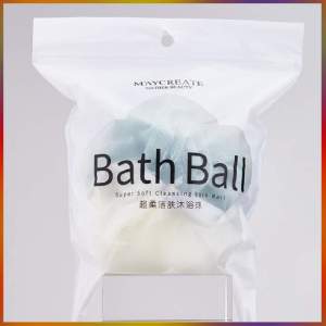 Bông Tắm Massage Tạo Bọt Tắm Làm Sạch Da Toàn Thân Maycreate (Giao Ngẫu Nhiên Màu)