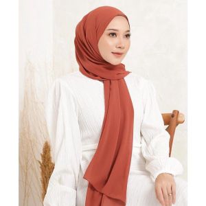 PASMINA OVAL POLOS CERUTY BABYDOLL/PASHMINA CURVE/HIJAB INSTAN MAKOZA