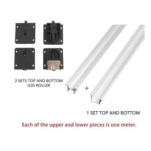 Sliding Wardrobe Roller Rail for Cabinet Door