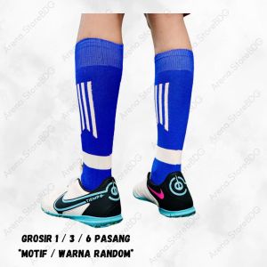 GROSIR (Isi 1 / 3 / 6 Pasang) Kaos Kaki Bola Futsal Vieri Sport Dewasa Kaos Kaki Bola Panjang Vieri