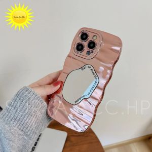 Soft Case Casing Wavy Mirror Electroplating For Infinix Hot 10 Play 11 Play Hot 30 30i Hot 40 40i 40 Pro Hot 50 50i
