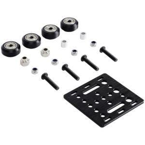 Modulars V Slot Rollers Assembly V Gantry Plate for 2020V slot Aluminum Profile in DIY 3D Printing Automation Projects