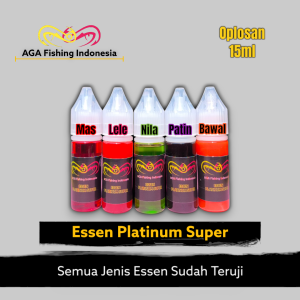 AGA Essen Ikan Mas Lele Nila Patin Bawal Campuran Umpan Pancing Ikan 15ml