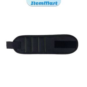 ItemMart Magnetic Wristband Holding Tools Bracer For Holding ScrewsNailsDrill BitsSmall Tools