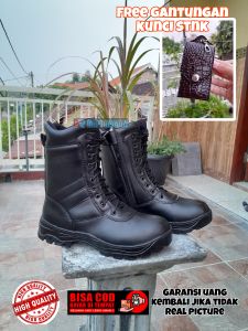 Sepatu pdl doff sepatu dinas polisisecuritytni