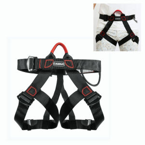 เข็มขัดเซฟตี้ น้ำหนัก 1200kg ตะขอคู่ ปลอดภัยสองชั้น พร้อมบัฟเฟอร์และอุปกรณ์ลดแรงกระแทก เชือก 2 เมตร พร้อมเชือกเซฟตี้