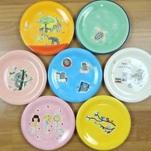 จาน จานเซรามิค ลายสัตว์ ลายการ์ตูน ขนาด 8.6 นิ้ว มีให้เลือก 7 ลาย จานเซรามิคลายการ์ตูน จานเซรามิคลายสัตว์ - Lazada