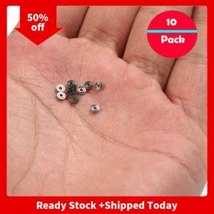 🔥🔥🔥pheebss 10ชิ้นตลับลูกปืนขนาดเล็ก681ZZ 1x3x1mm ตลับลูกปืนโลหะขนาดเล็กแบบเปิด