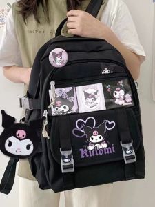 Tas Ransel kuromi Tas Sekolah Sanrio Ransel anak karakter Tas Cinnamoroll/Tas Melody Tas Sekolah Anak Perempuan SMP SMA Ransel Wanita Premium Backpack Besar