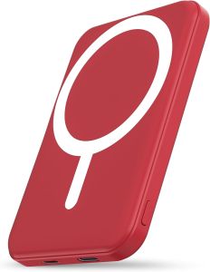 podoru for Magsafe 5000 mAh Magnetic with Type C Cable 20W PD Fast Charging Lightning Input Wireless for iPhone 17/16/15/14/13/12/All
