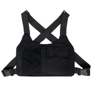 Running Chest Pack for Men Women Light in weight Outdoor Sports Front Vest Bag Water Resistant for Cycling Hiking Workout