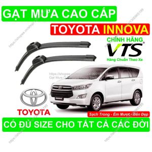 Gạt Mưa Silicon Nano Kính Lái Toyota INNOVA Cặp Gạt Mưa K.ính Lái Toyota INNOVA Có Đủ Size C.ho Các Đời Xe INNOVA