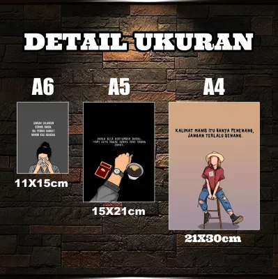 Poster Dinding Kamar Tema Quotes Day Aesthetic Ukuran A4 A5 A6 Hiasan Dinding Kamar Dekorasi Kamar Aesthetic Cetak Foto Walldecor Bayar ditempat