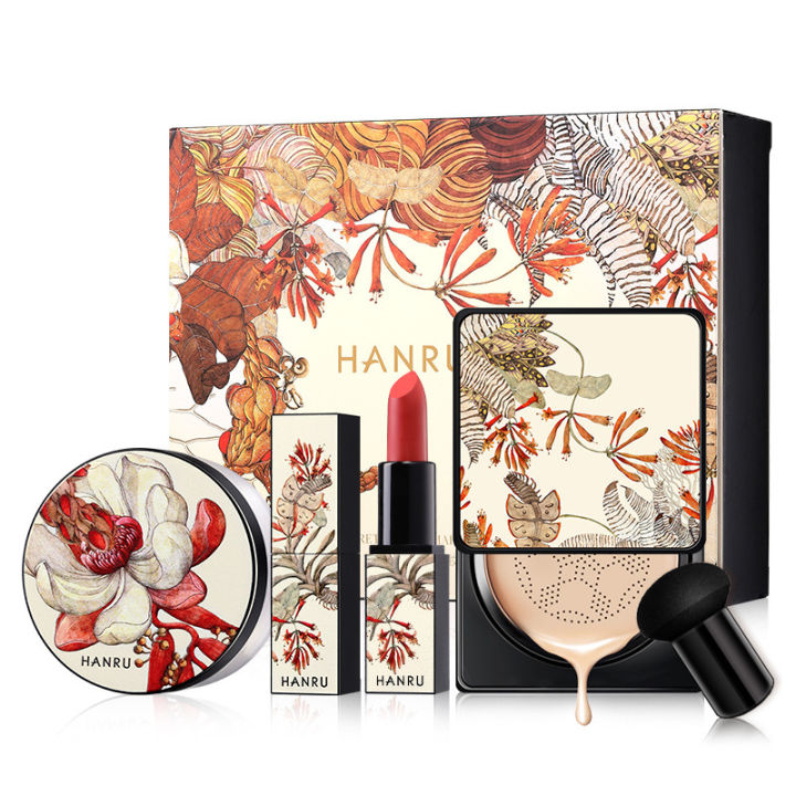 Hanru Hanru Secret Garden Makeup Gift Box 4 in 1 Makeup Set | Lazada