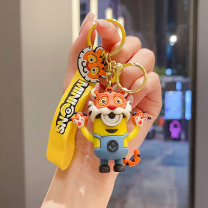 Gantungan Kunci Minions Keychain Karakter Kartun Stuart Kevin Carl Minion Ver Zodiak Shio