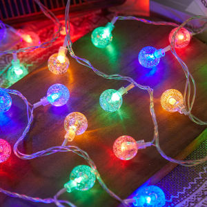 Solar Powered Star LED Light String for Outdoor Camping Festive Decor Holiday Party Ambiance