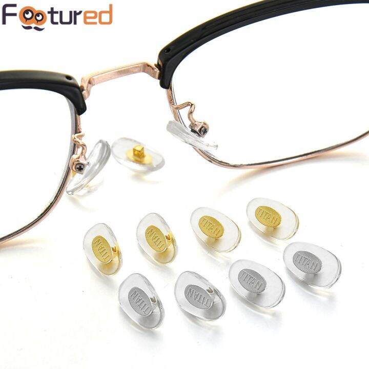 Rubber pads sales for glasses