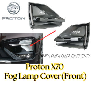 (ORI! READY STOCK) PROTON X70 Fog Lamp Cover Housing Fog light Frame Lampu Kabus Black Metallic Grey Geely Parts