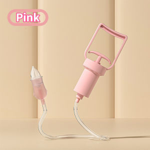 Hand Pulled Baby Nasal Aspirator Detachable Silicone Nose Cleaner Reusable Newborn Nose Wash Tool