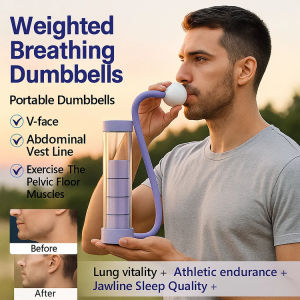 Multi-Function Breathing Dumbbells  Breathing Dumbbell Trainer Waistline Sculpting Facial and Pelvic Floor Training