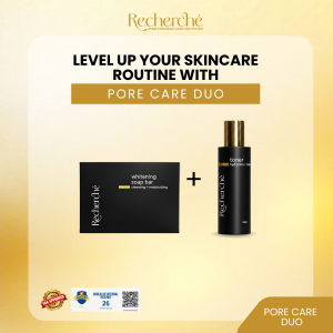 Recherche Whitening Soap + Toner - Pore Care Duo