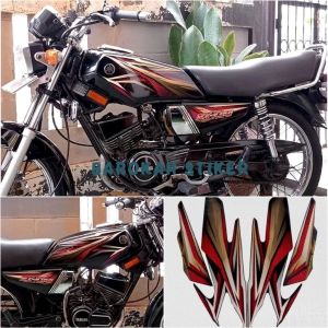 Striping Stiker Yamaha RX King tahun 2005 Fullset