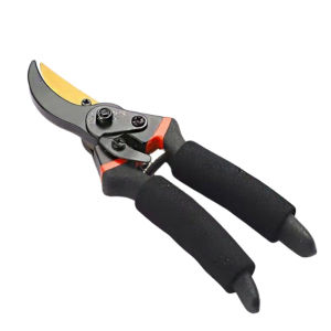 Garden Branch Trimming Shears SK5 High Carbon Steel Multipurpose Pruning Cutter with Leaf Rake Tool