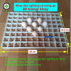 Khay Đảo Trứng Gà Trứng Vịt Làm Máy Ấp Đảo Nghiêng Nhựa Tốt