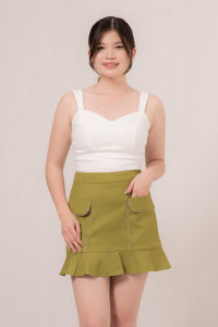 RIMINI - Bawahan Remaja Skirt Chrismast A-Line Xs-XL - Klecia Mini Skirt - 85897