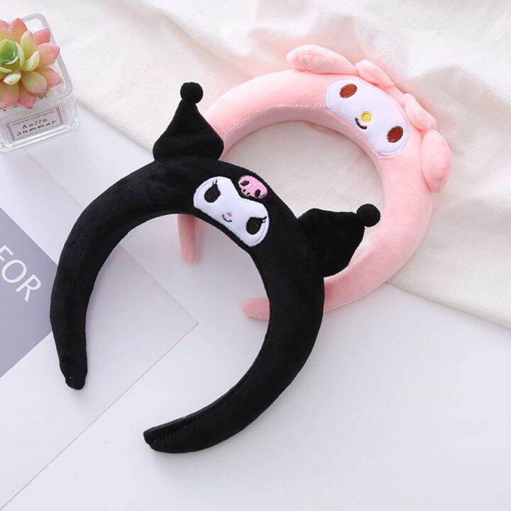 CHANBAEK kuromi headband kuromi accessories Sweet Washing Face ...