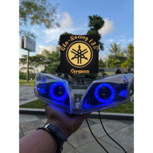 Lampu depan honda blade new fi daymaker led