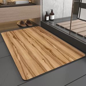 Bathroom Mat Diatom Mud Mat Non-slip Super Water absorbent pad Kitchen Floor Mat Bathroom Rug Doormat Floor Mat Toilet Carpet Home Decor Mat Quick-Drying diatomite Mat Safe Technology Floor Mats Water Absorption Carpet