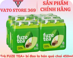 Trà bí đao la hán quả FUZETEA+ chai 450ml