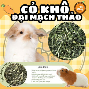 Cỏ khô đại mạch thảo dành cho thỏ bọ sóc bắc mỹ (cỏ cực kì xanh) - T3 PETS SHOP
