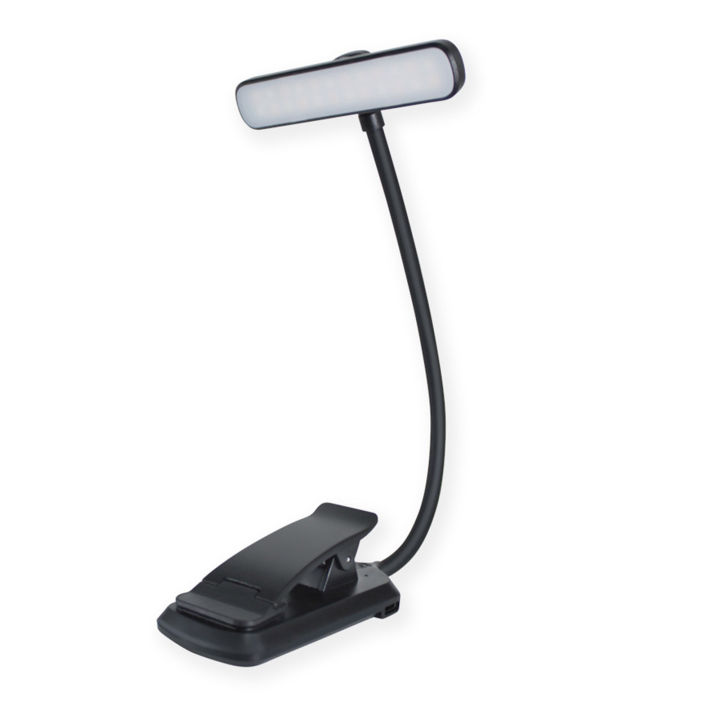 Warm White Reading Light Soft Natural Reading Light 24 Led Rechargeable ...