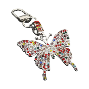 Unique Butterfly Keychain Exquisite Craftsmanship Alloy Accessory For Everyday