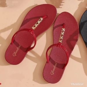 SANDAL WANITA JELLY GLANZTON JEPIT KECIL TALI KABEL L1913-13 SIZE 37-41 BISA BAYAR DI TEMPAT ( COD )