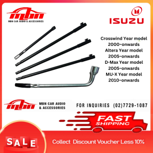 Isuzu Complete Tool Set Spare Toolset for Crosswind Year model 2000~onwardsAltera Year model 2005~onwardsD-Max Year model 2005~onwardsMU-X Year model 2010~onwards